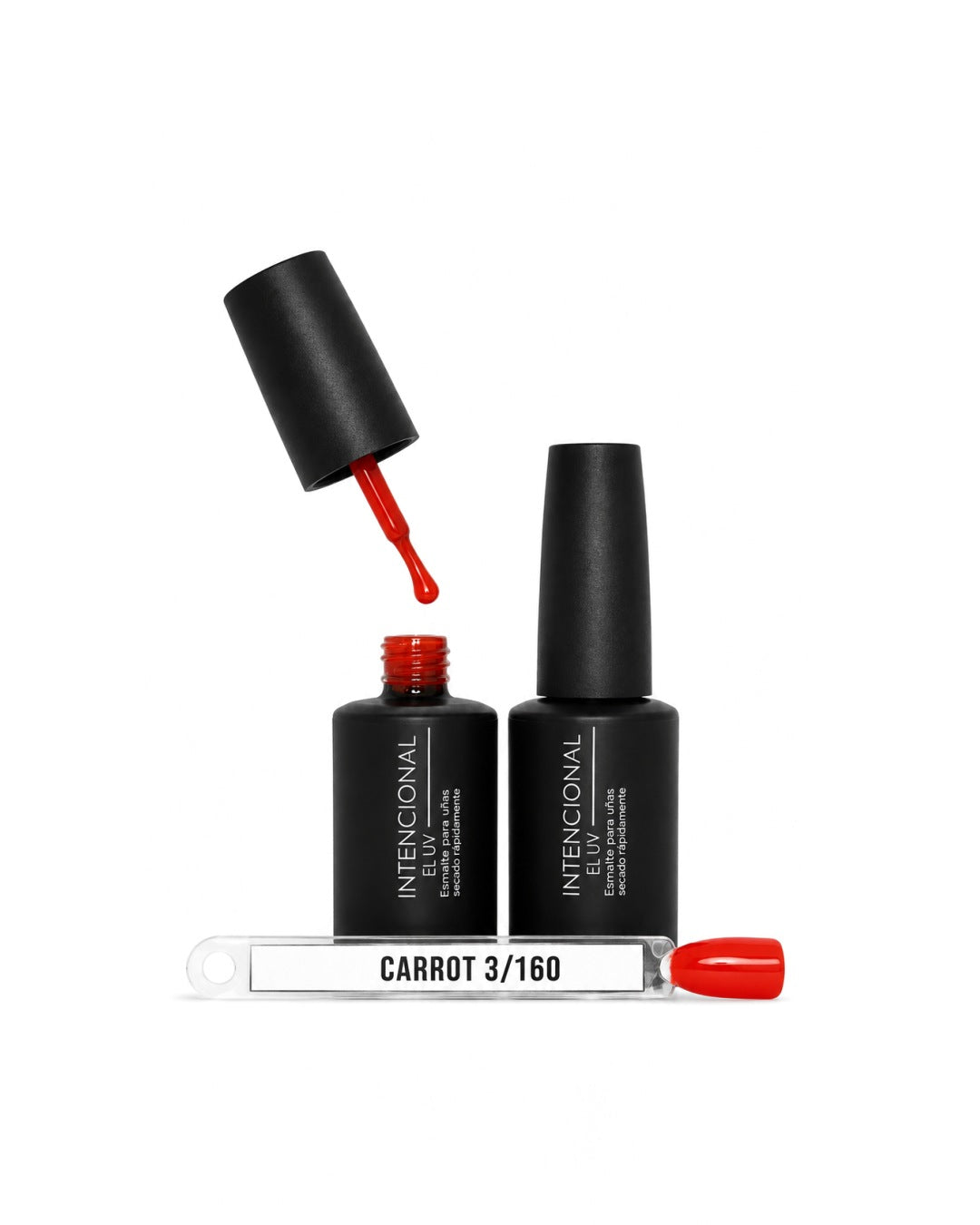 Esmalte semipermanente Gel UV Intencional, tono Carrot 160
