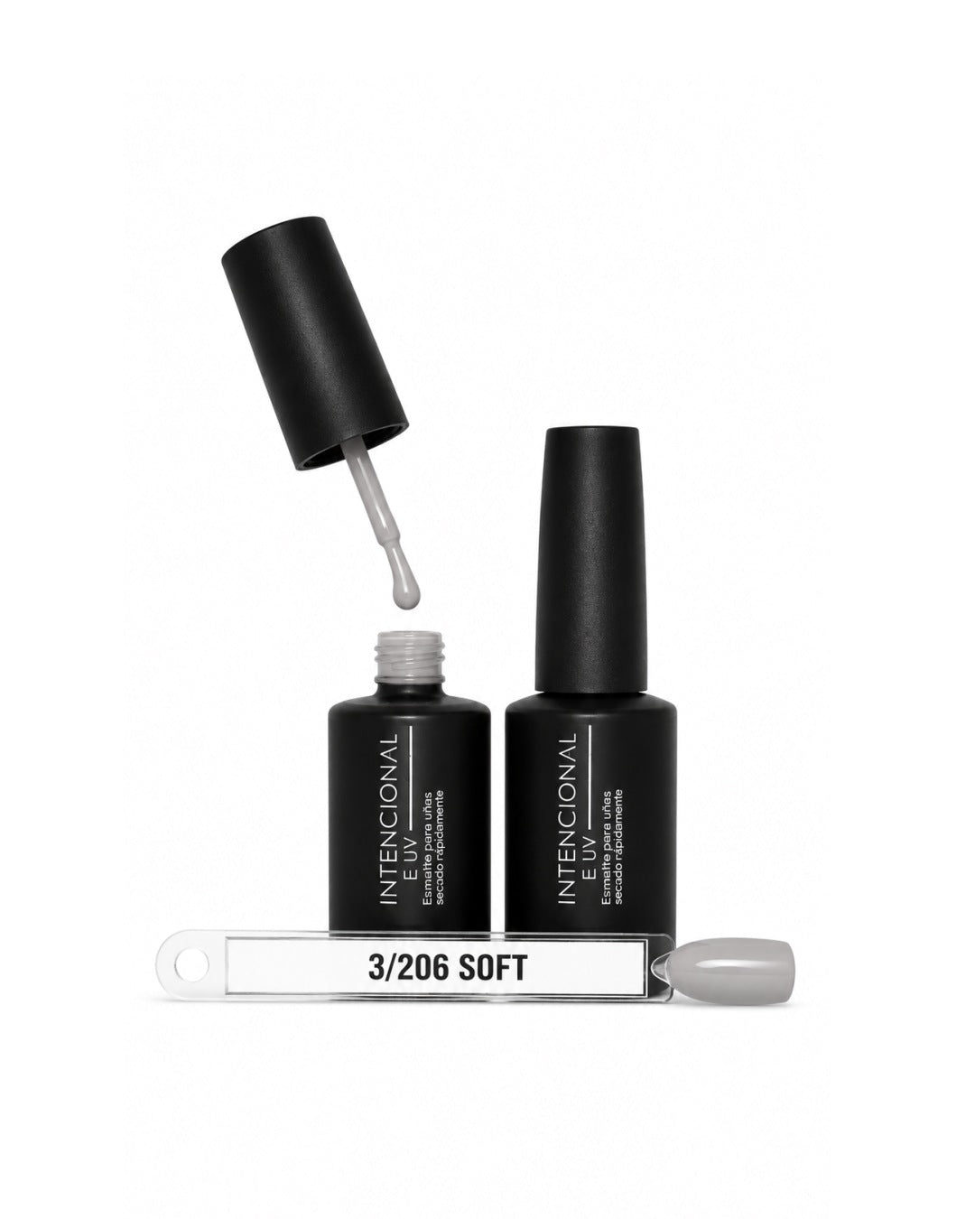 Esmalte semipermanente Gel UV Intencional, tono Soft 206