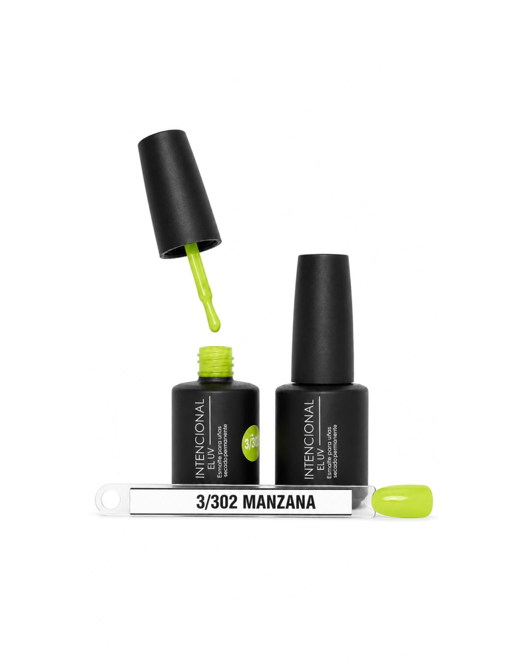 Esmalte semipermanente Gel UV Intencional, tono Manzana 302